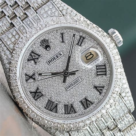 diamond rolex watch men|rolex full diamond price.